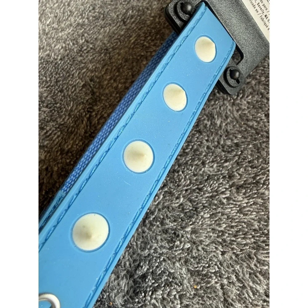 Zack & Zoey Glow Stud Collar, 11 to‎ 14-Inch, Blue